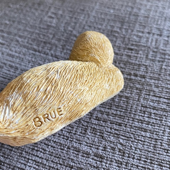 Vintage Sandra Brue Sandicast Sleeping Duck Duckling Figurine - Picture 7 of 10